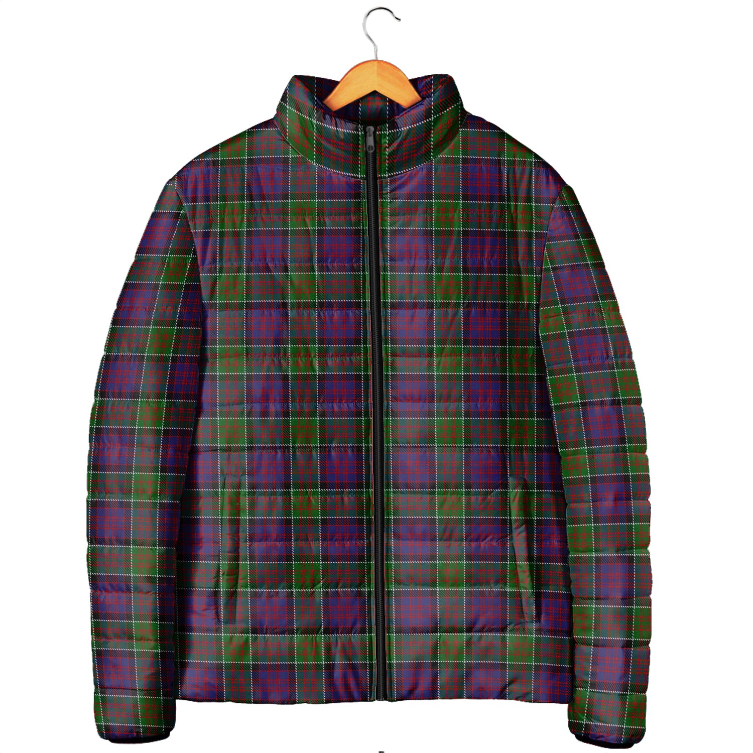 MacDonald of Clan Ranald Modern Tartan Padded Jacket Men's Padded Jacket - Tartan Vibes Clothing