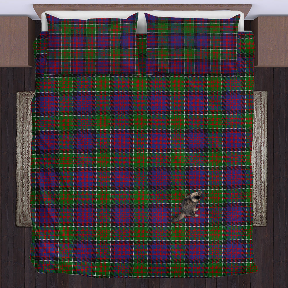 MacDonald of Clan Ranald Modern Tartan Bedding Set US Bedding Set - Tartan Vibes Clothing