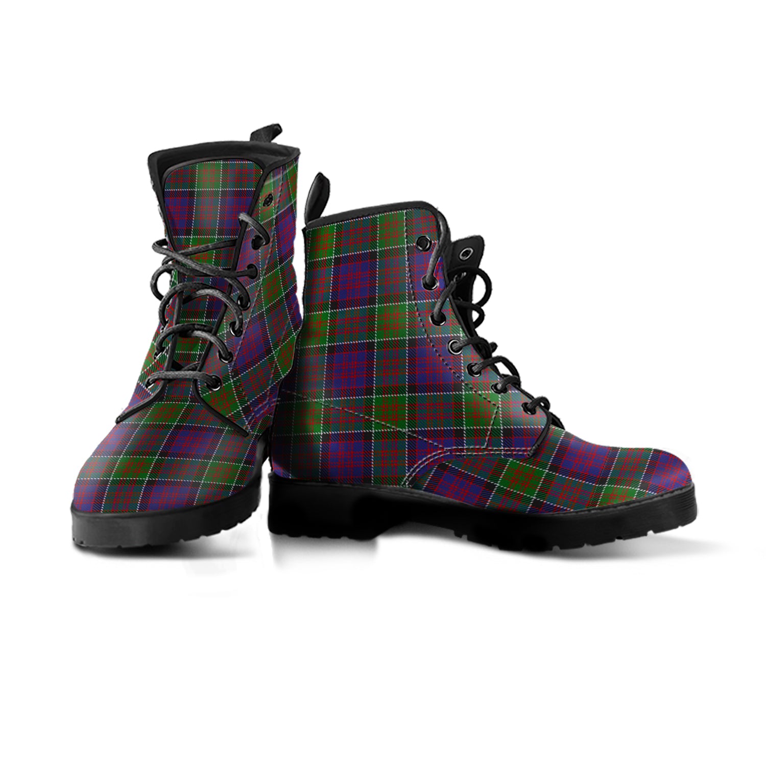 macdonald-of-clan-ranald-modern-tartan-leather-boots