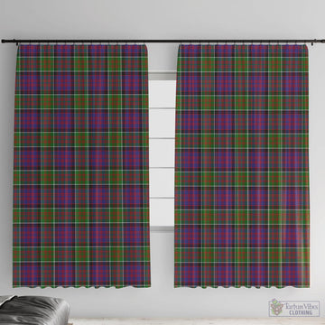 MacDonald of Clan Ranald Modern Tartan Window Curtain