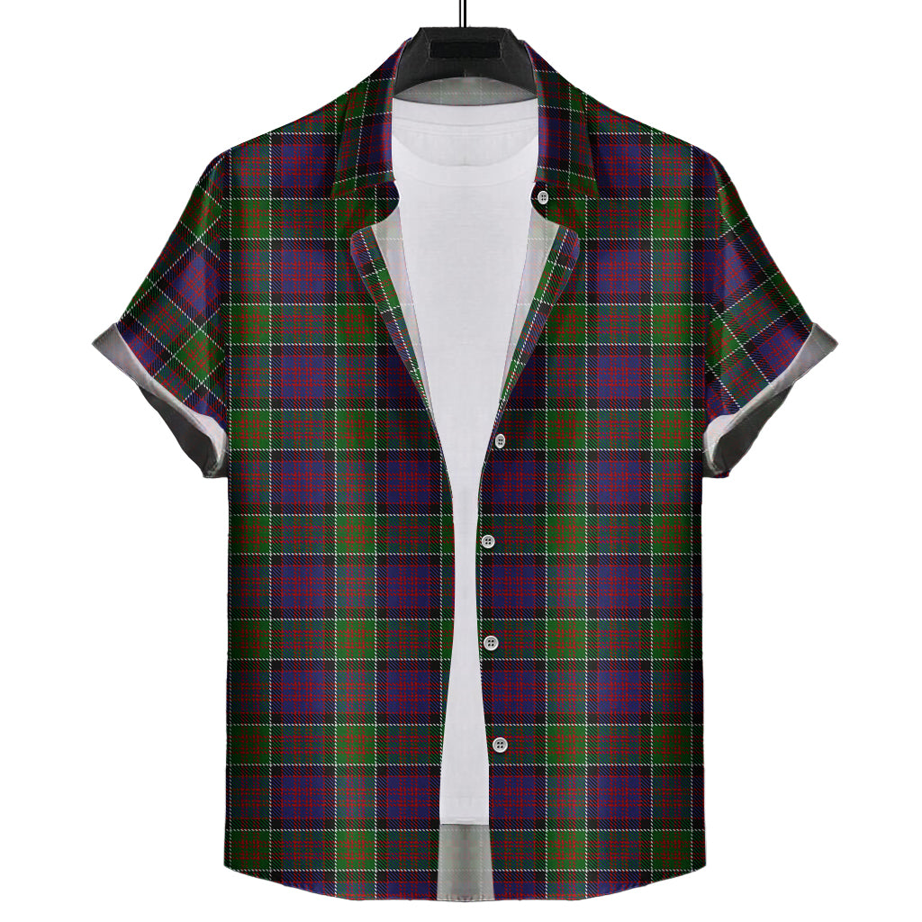 macdonald-of-clan-ranald-modern-tartan-short-sleeve-button-down-shirt