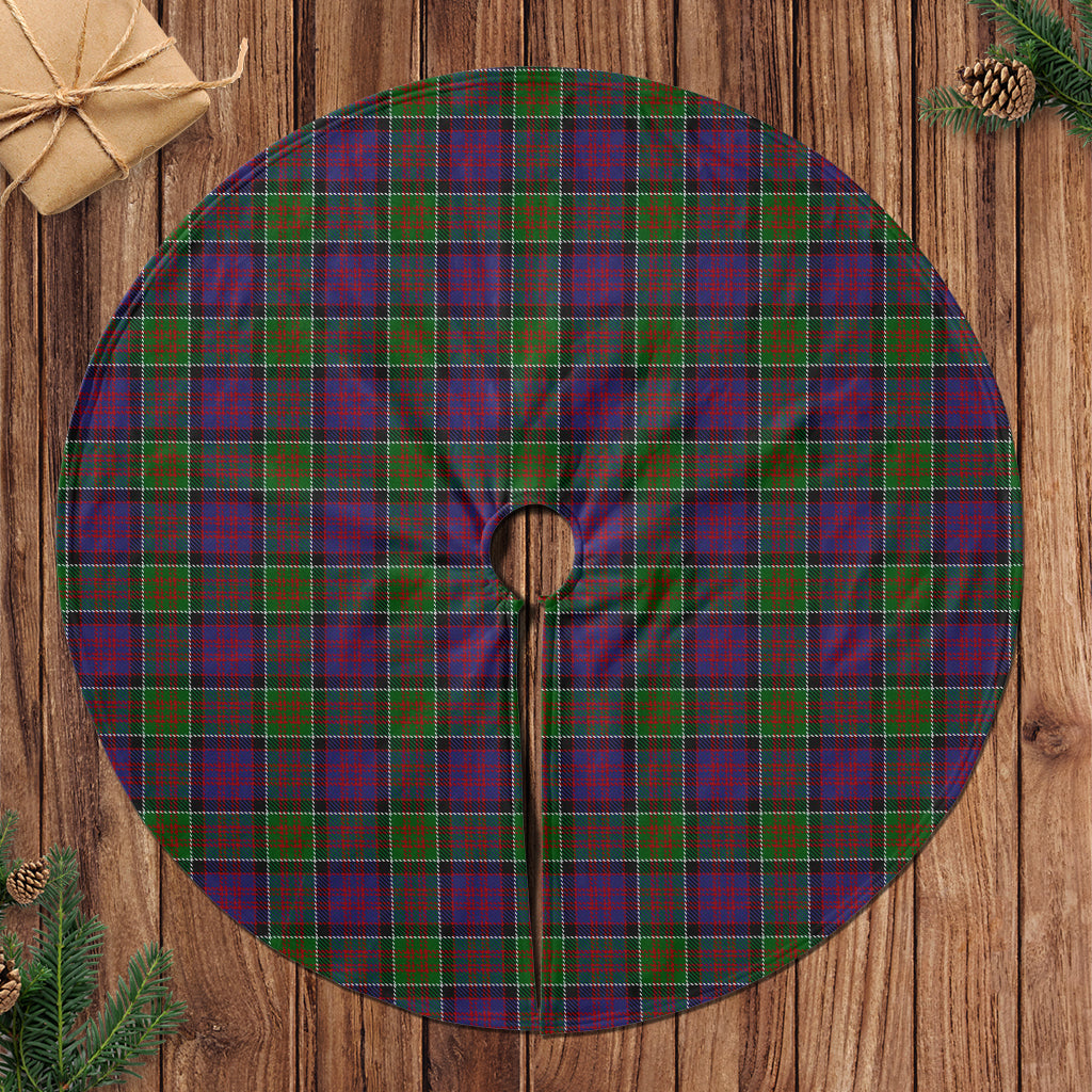 MacDonald of Clan Ranald Modern Tartan Christmas Tree Skirt - Tartanvibesclothing