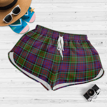 MacDonald of Clan Ranald Modern Tartan Womens Shorts