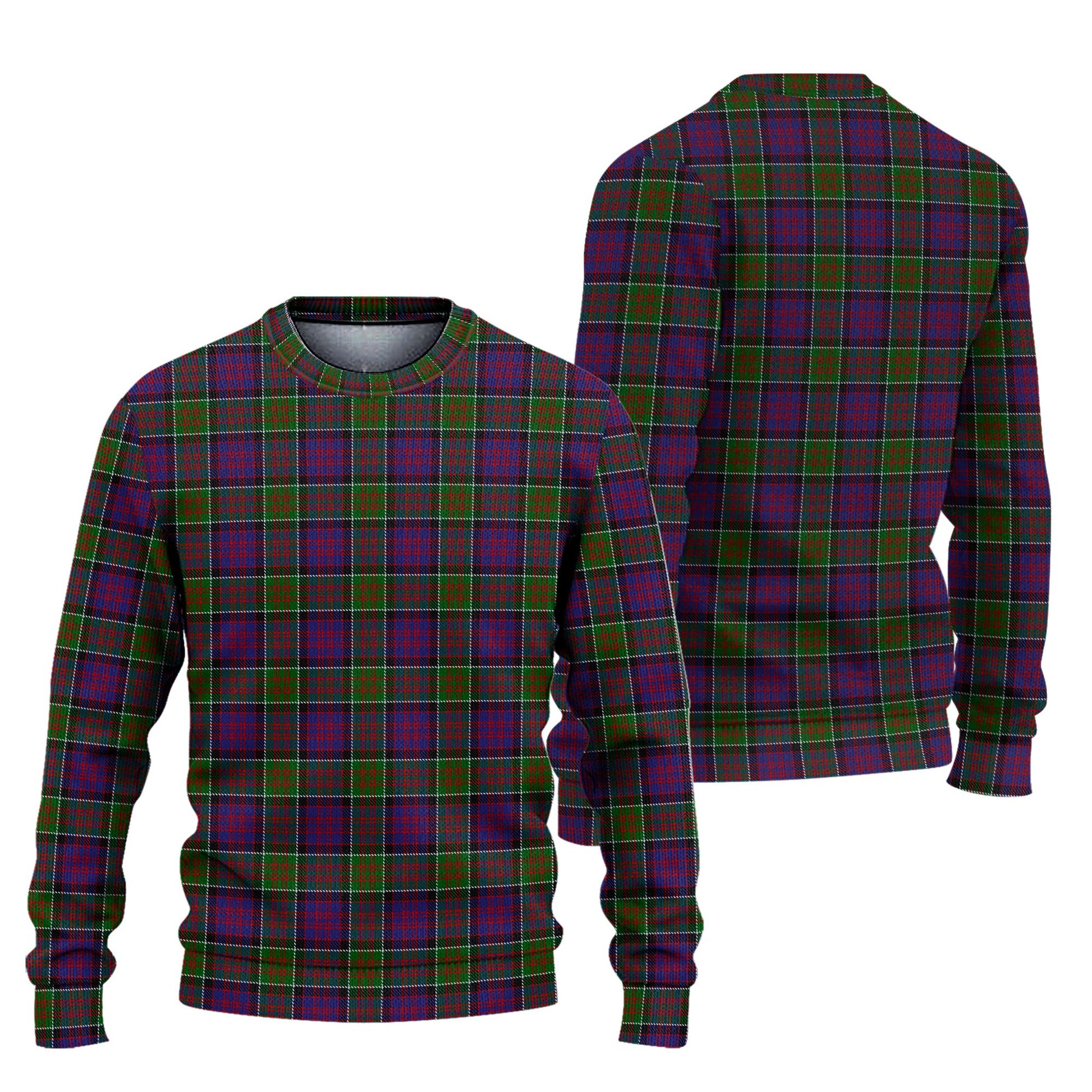 MacDonald of Clan Ranald Modern Tartan Knitted Sweater Unisex - Tartanvibesclothing