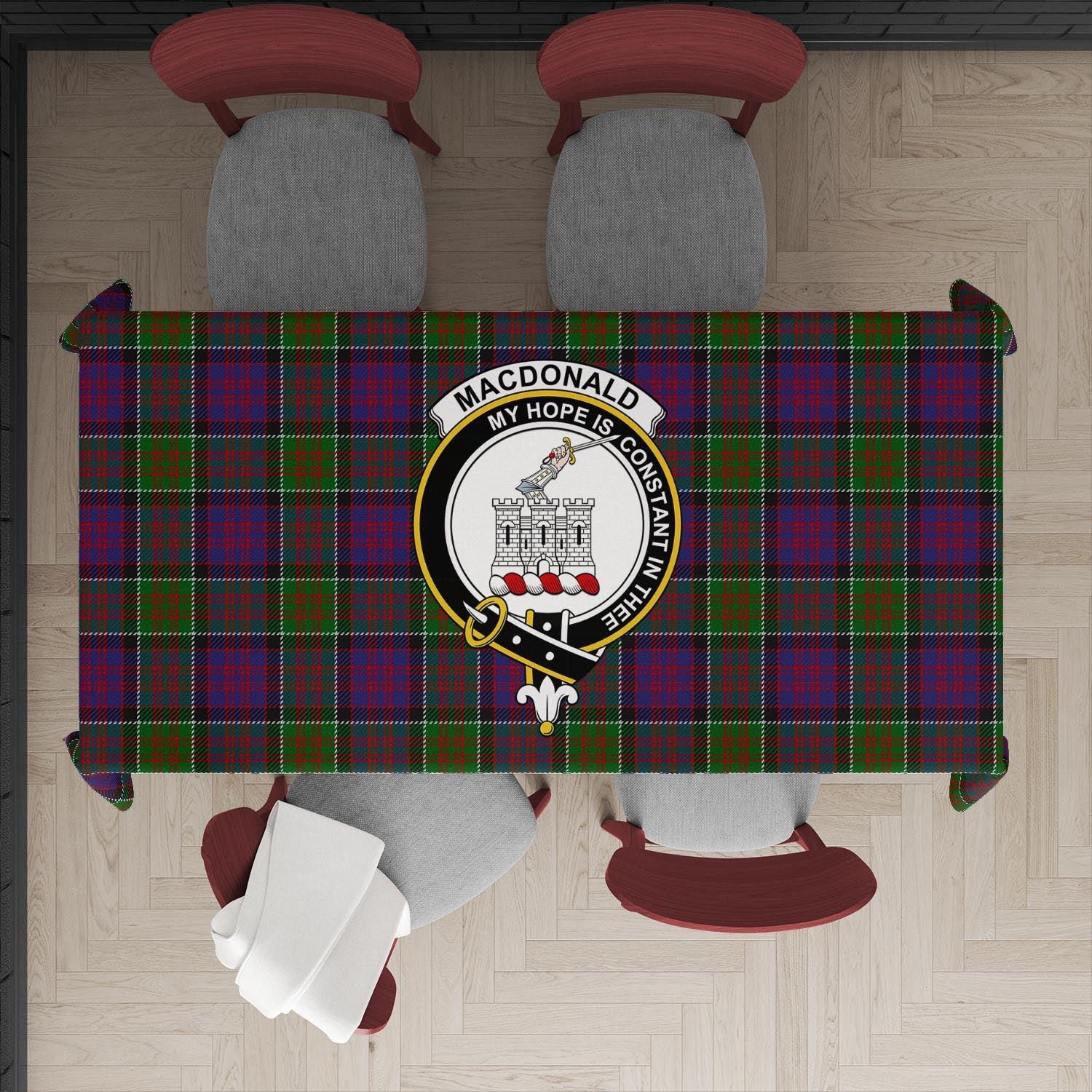 macdonald-of-clan-ranald-modern-tatan-tablecloth-with-family-crest