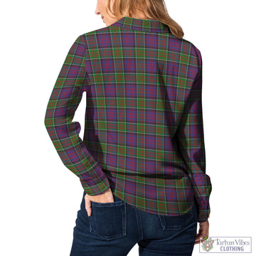 MacDonald of Clan Ranald Modern Tartan Women's Casual Shirt