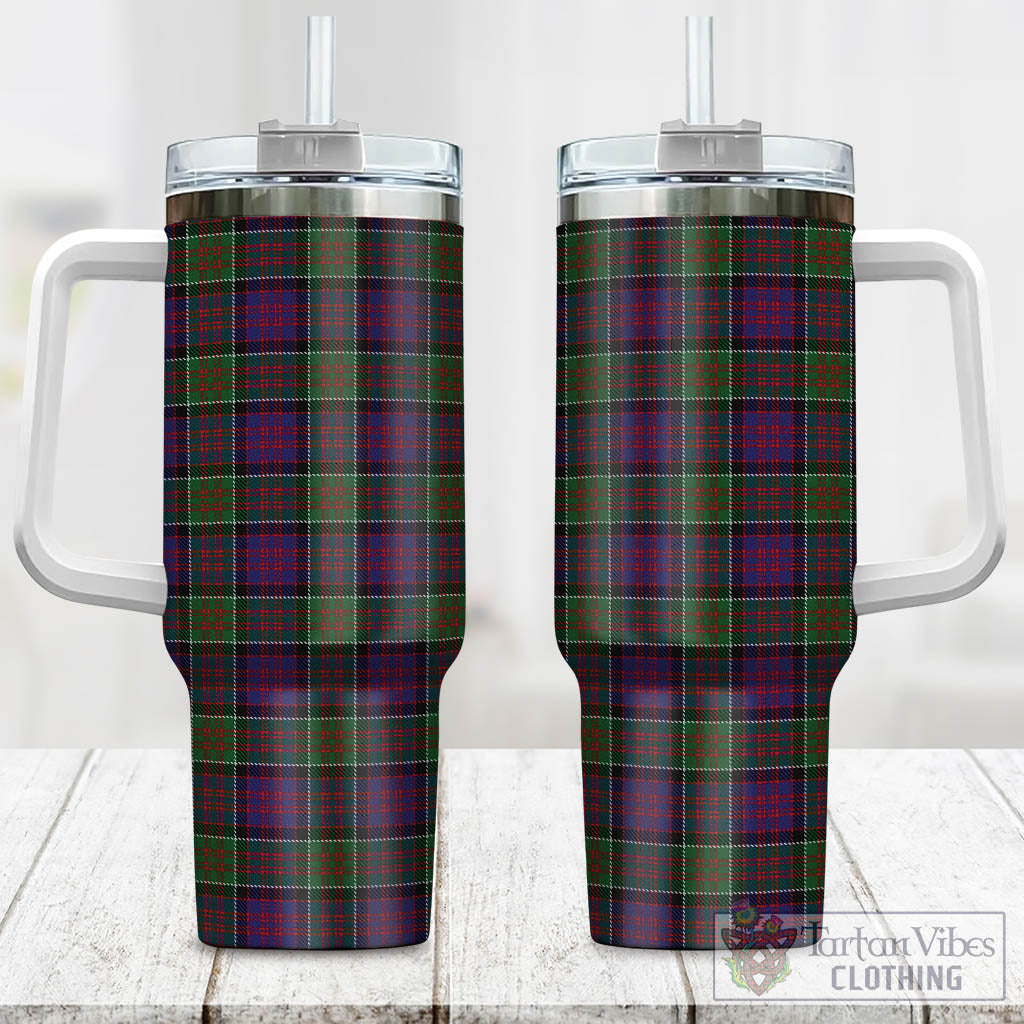 Tartan Vibes Clothing MacDonald of Clan Ranald Modern Tartan Tumbler with Handle