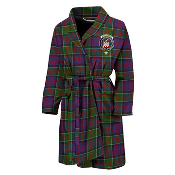 MacDonald of Clan Ranald Modern Tartan Bathrobe with Family Crest