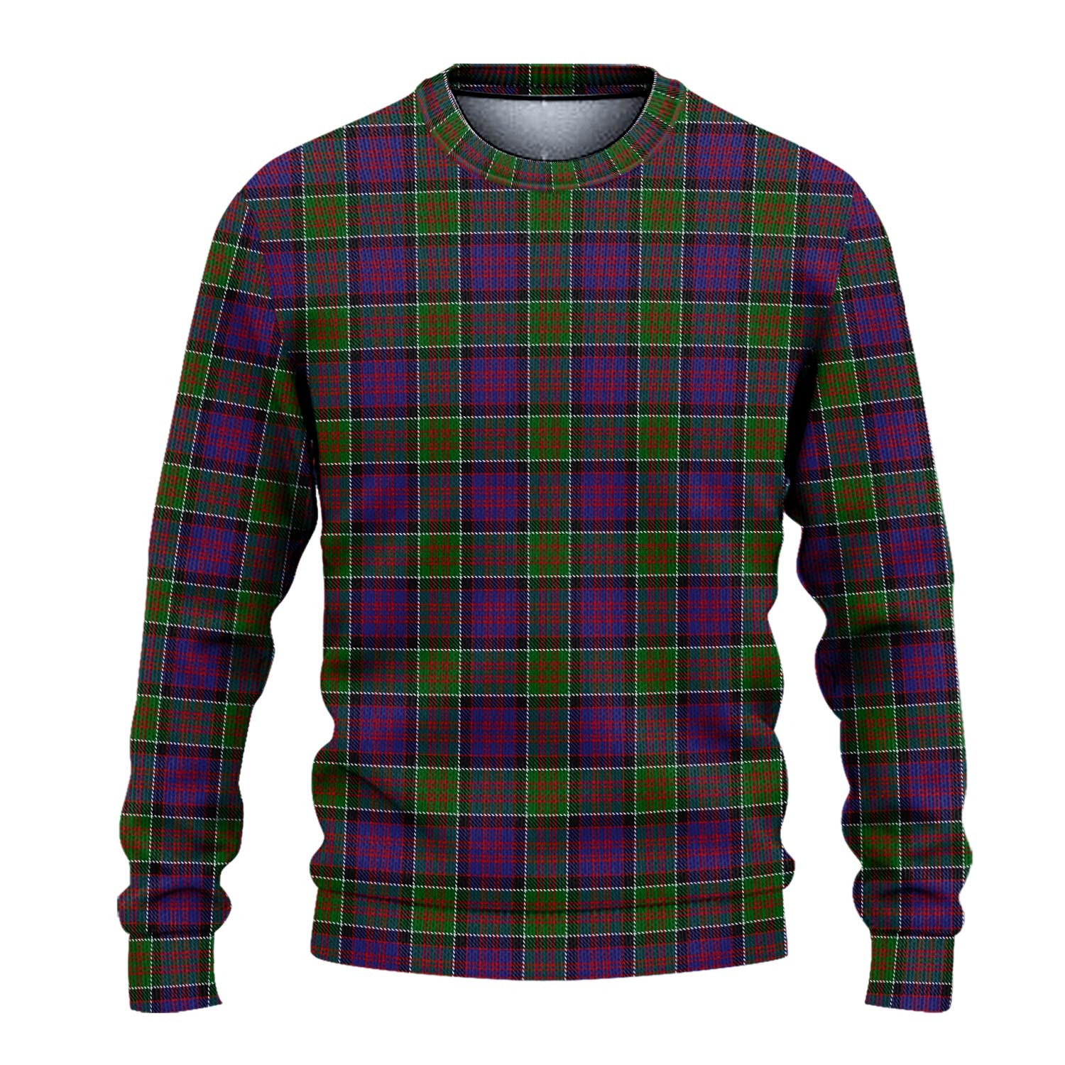 MacDonald of Clan Ranald Modern Tartan Knitted Sweater - Tartanvibesclothing