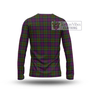 MacDonald of Clan Ranald Modern Tartan Long Sleeve T-Shirt with Family Crest DNA In Me Style