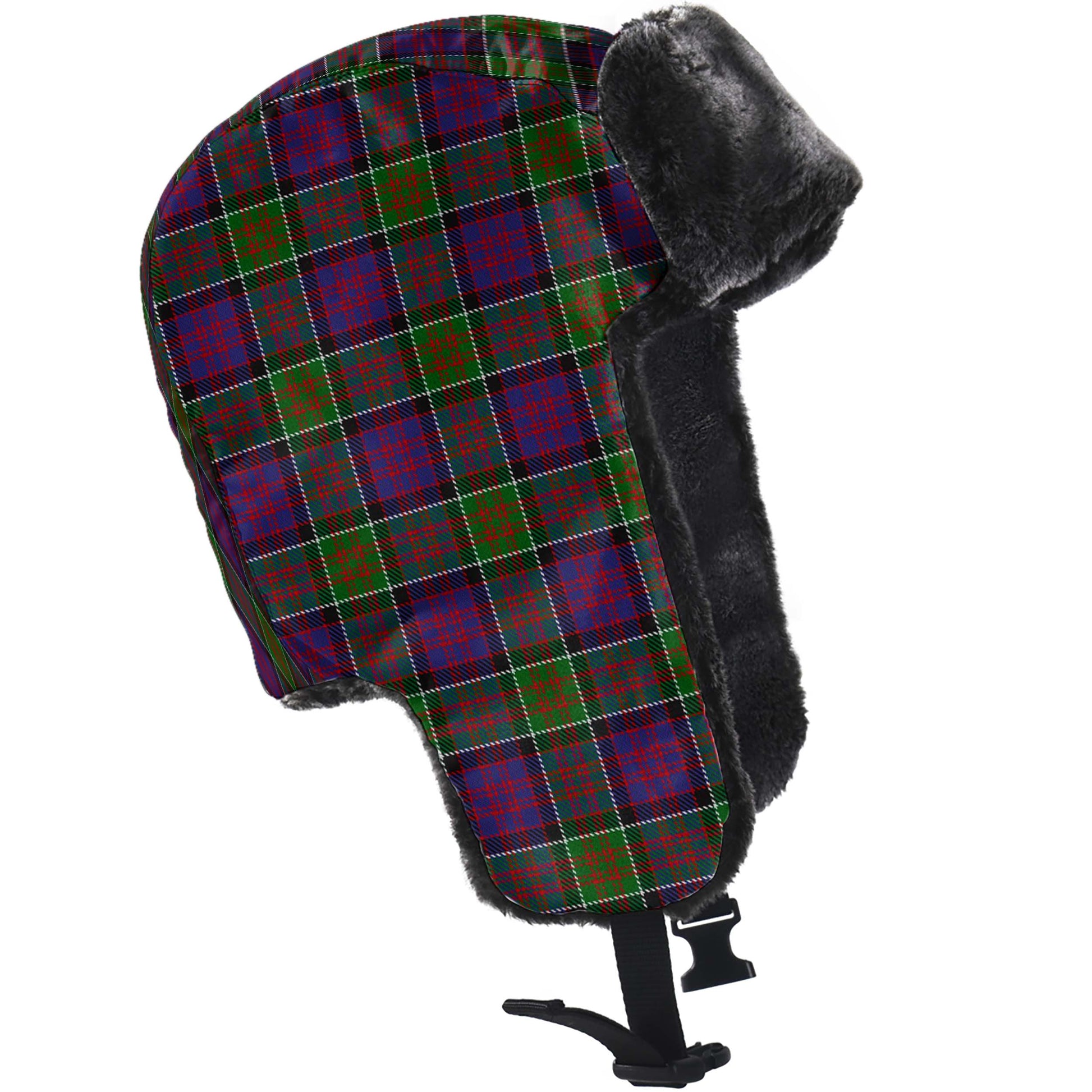 MacDonald of Clan Ranald Modern Tartan Winter Trapper Hat - Tartanvibesclothing