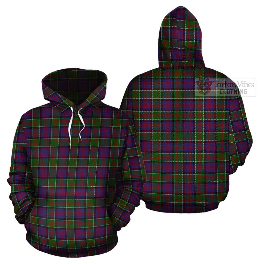 MacDonald of Clan Ranald Modern Tartan Cotton Hoodie Pullover Hoodie - Tartan Vibes Clothing