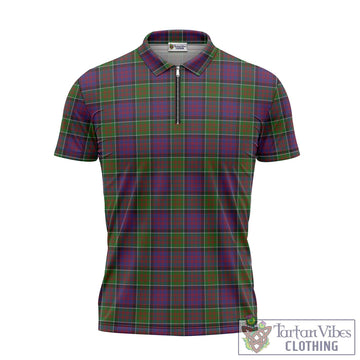 MacDonald of Clan Ranald Modern Tartan Zipper Polo Shirt