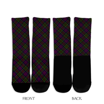 MacDonald of Clan Ranald Modern Tartan Crew Socks Cross Tartan Style