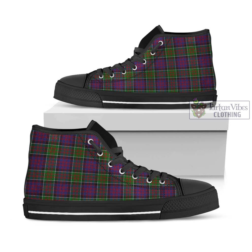 Tartan Vibes Clothing MacDonald of Clan Ranald Modern Tartan High Top Shoes