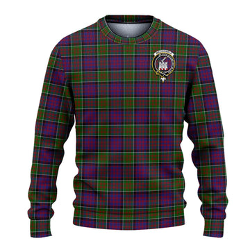 MacDonald of Clan Ranald Modern Tartan Ugly Sweater with Family Crest