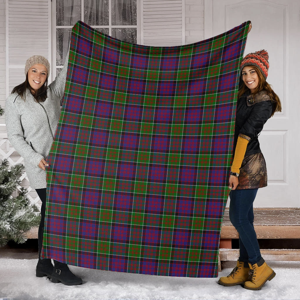 MacDonald of Clan Ranald Modern Tartan Blanket - Tartan Vibes Clothing