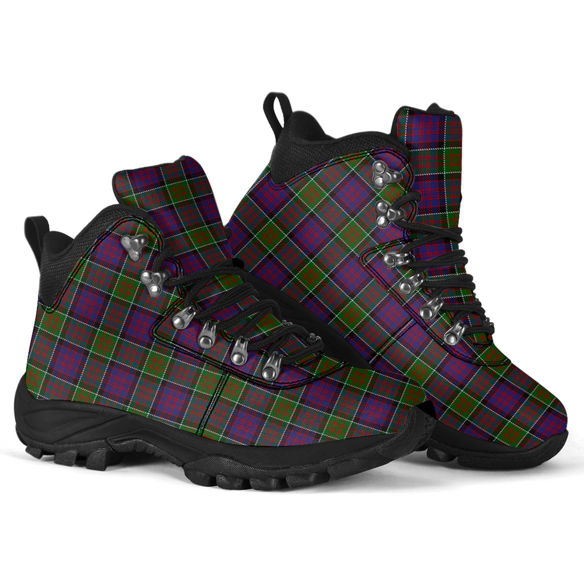 MacDonald of Clan Ranald Modern Tartan Alpine Boots - Tartanvibesclothing