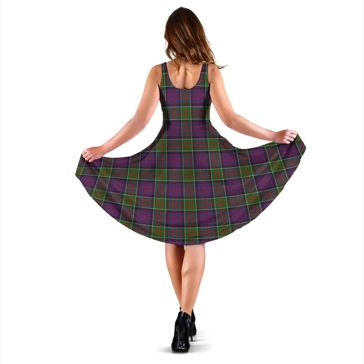 macdonald-of-clan-ranald-modern-tartan-sleeveless-midi-womens-dress