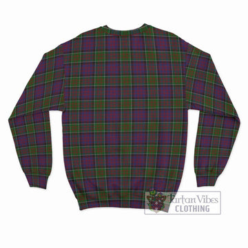 MacDonald of Clan Ranald Modern Tartan Sweatshirt with Family Crest DNA In Me Style