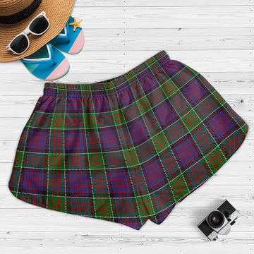 MacDonald of Clan Ranald Modern Tartan Womens Shorts