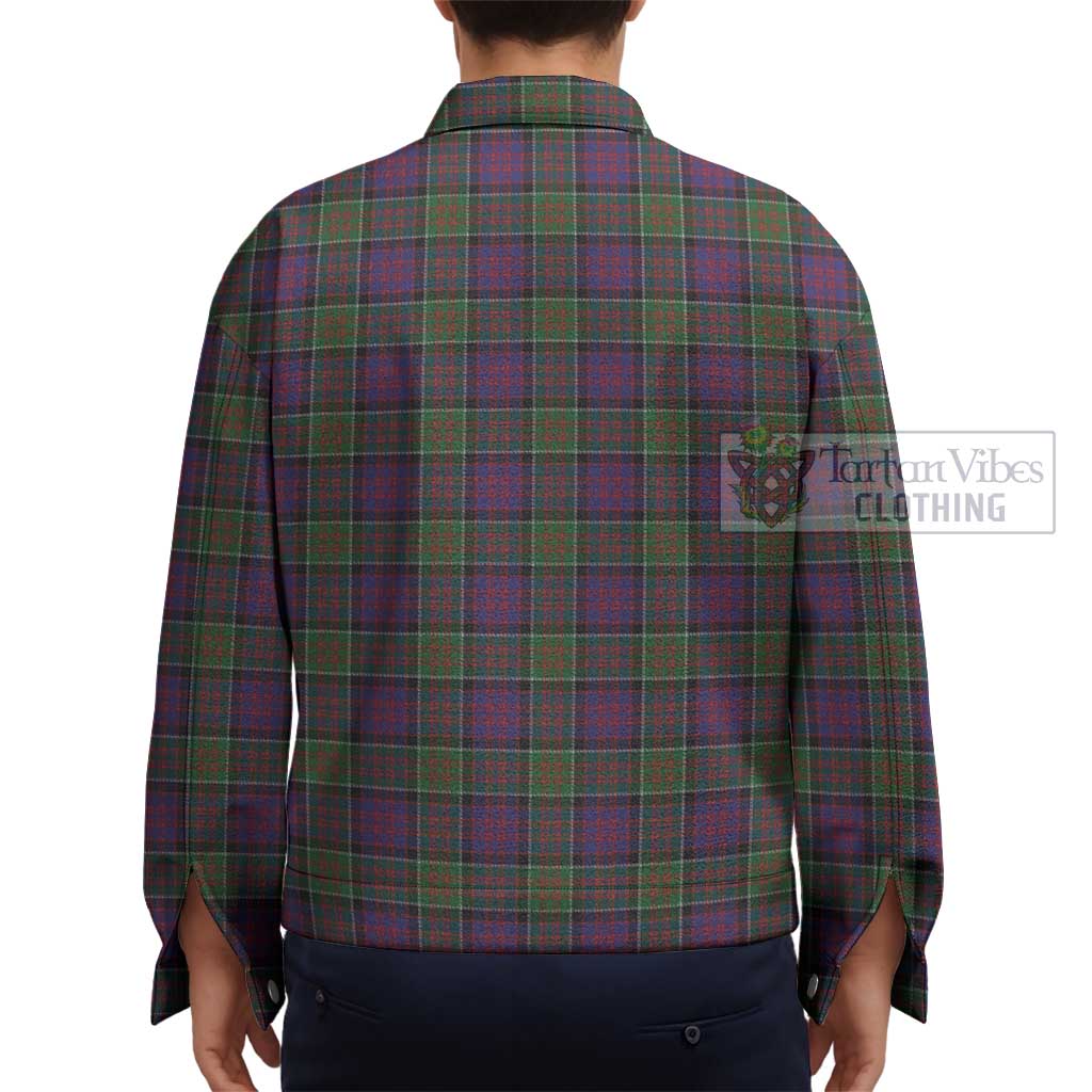 MacDonald of Clan Ranald Modern Tartan Unisex Lapel Cotton Jacket - Tartan Vibes Clothing