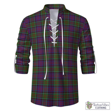 MacDonald of Clan Ranald Modern Tartan Men's Scottish Traditional Jacobite Ghillie Kilt Shirt