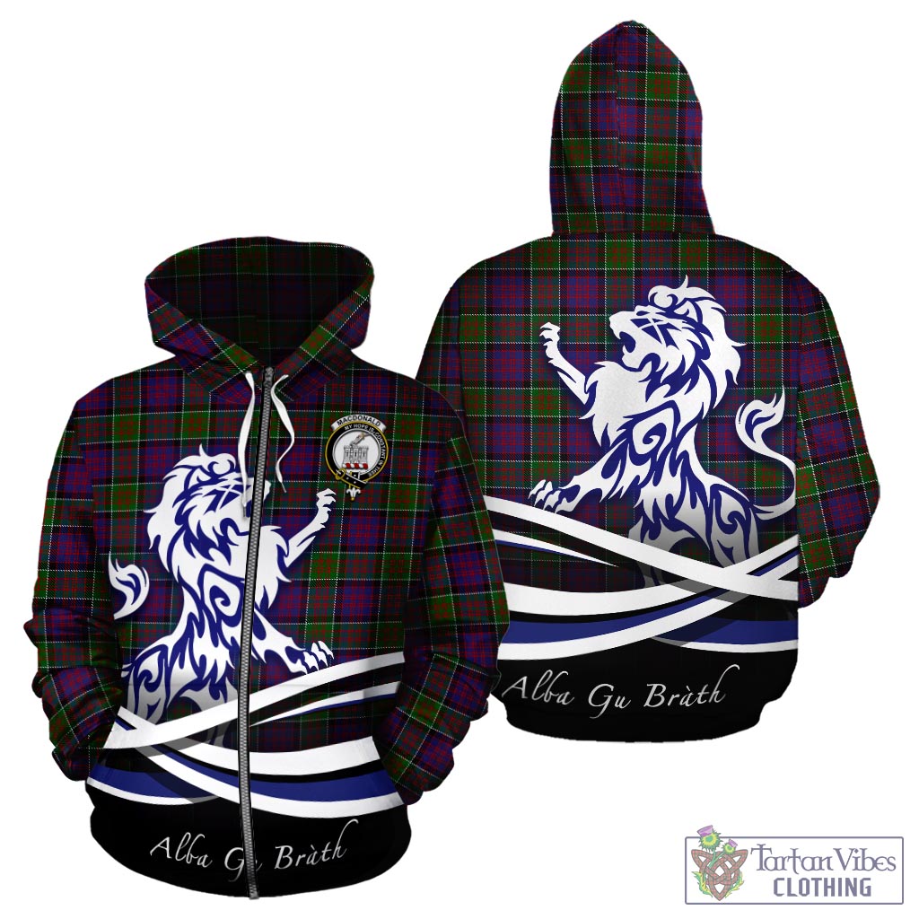 macdonald-of-clan-ranald-modern-tartan-hoodie-with-alba-gu-brath-regal-lion-emblem