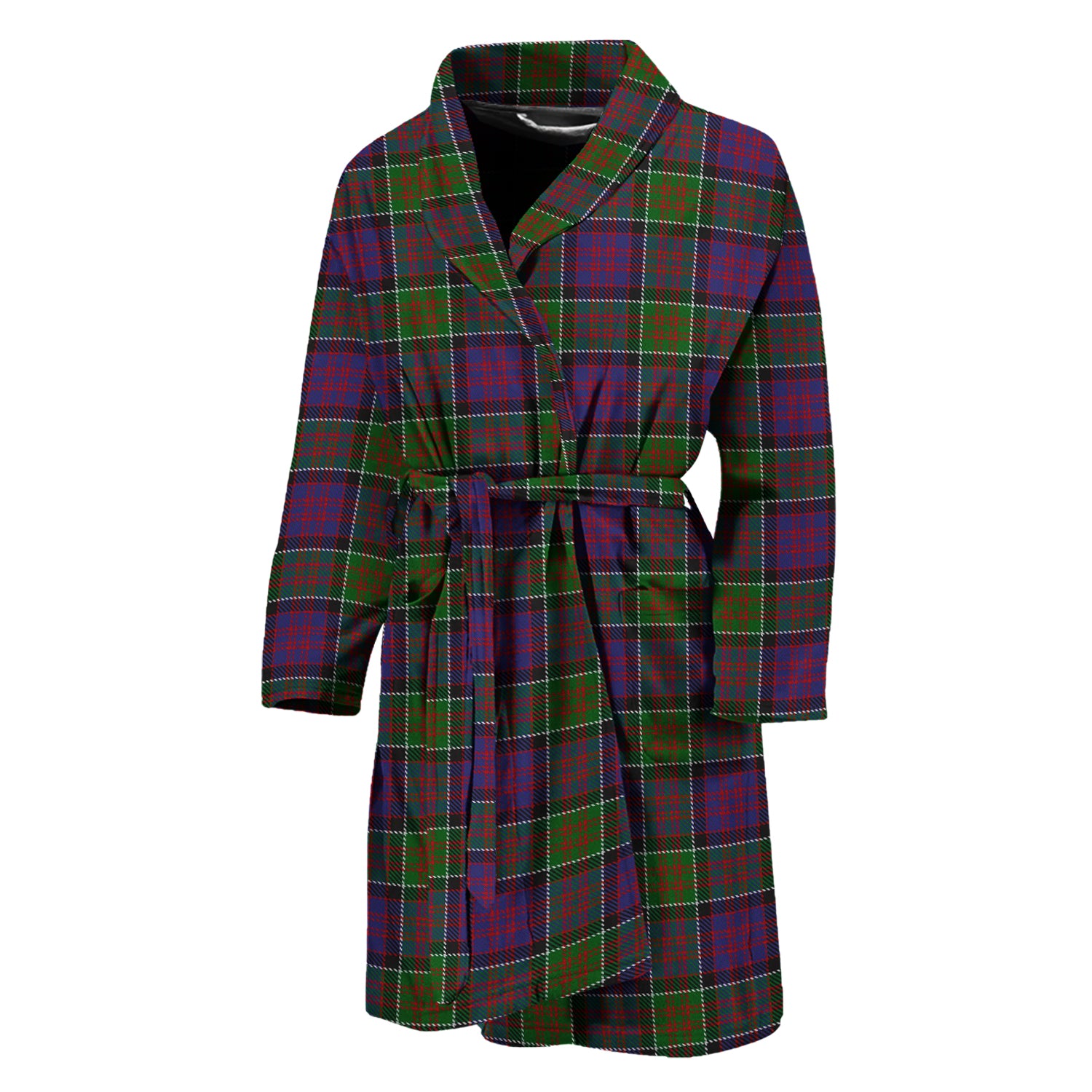 MacDonald of Clan Ranald Modern Tartan Bathrobe - Tartan Vibes Clothing