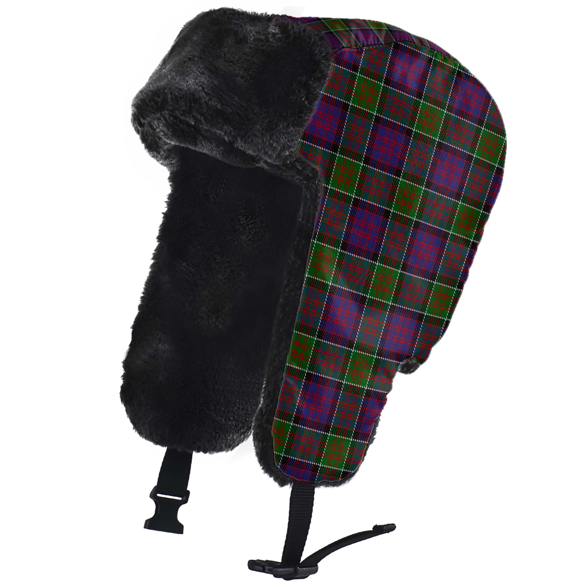 MacDonald of Clan Ranald Modern Tartan Winter Trapper Hat - Tartanvibesclothing