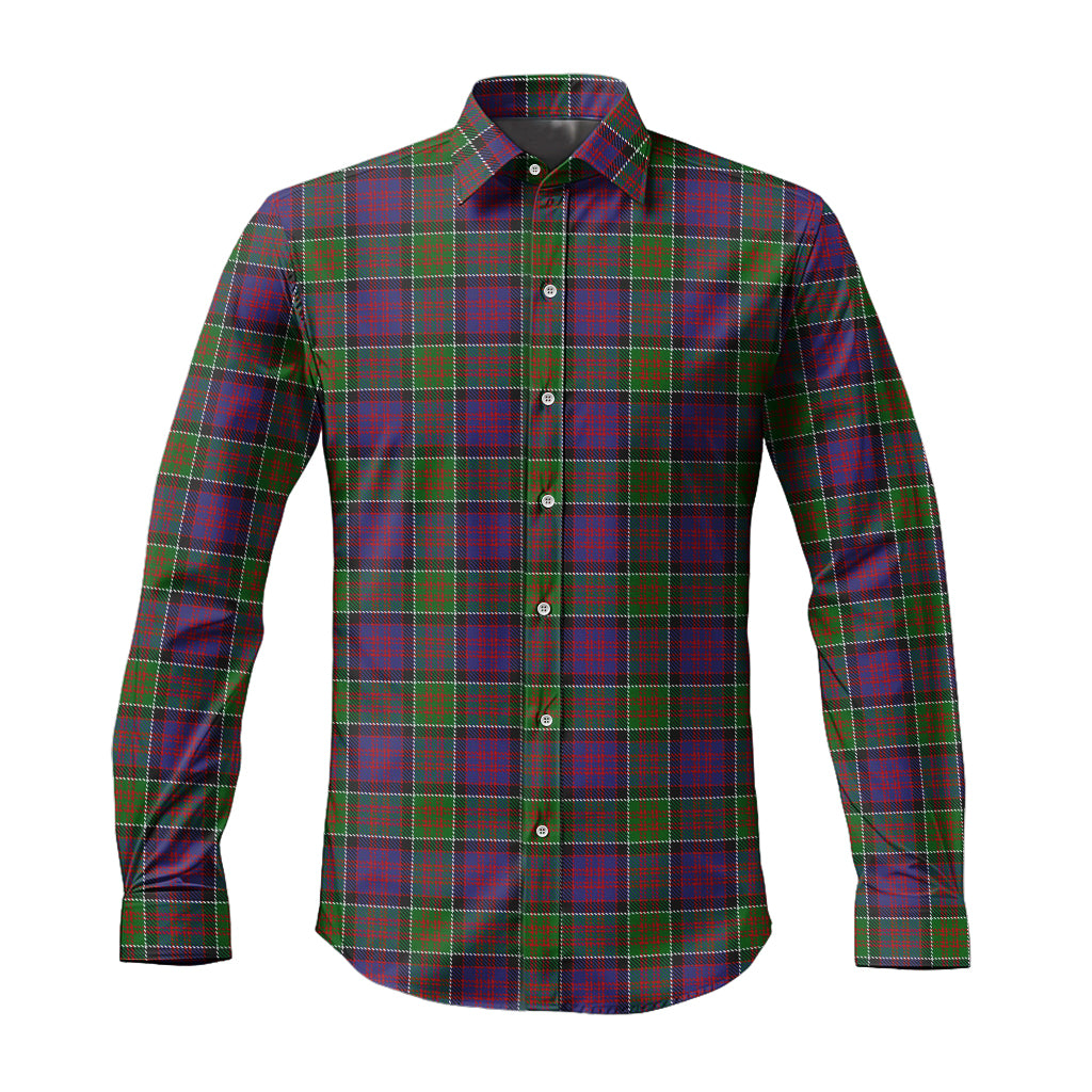 macdonald-of-clan-ranald-modern-tartan-long-sleeve-button-up-shirt