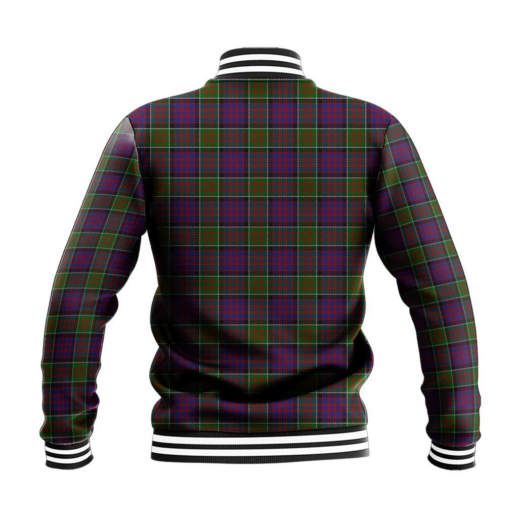 MacDonald of Clan Ranald Modern Tartan Baseball Jacket with Family Crest - Tartan Vibes Clothing