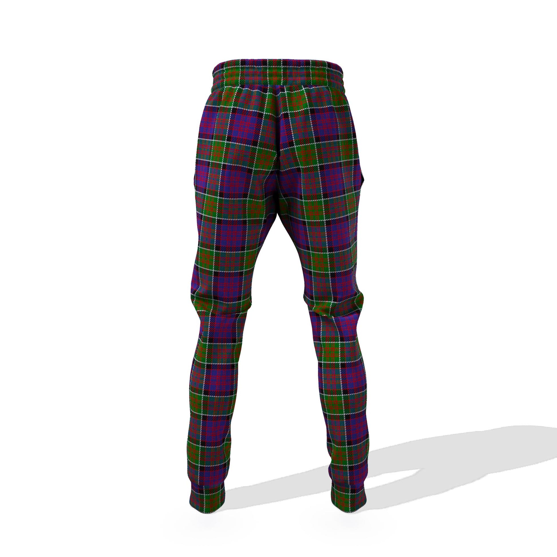 MacDonald of Clan Ranald Modern Tartan Joggers Pants with Family Crest 6XL - Tartan Vibes Clothing