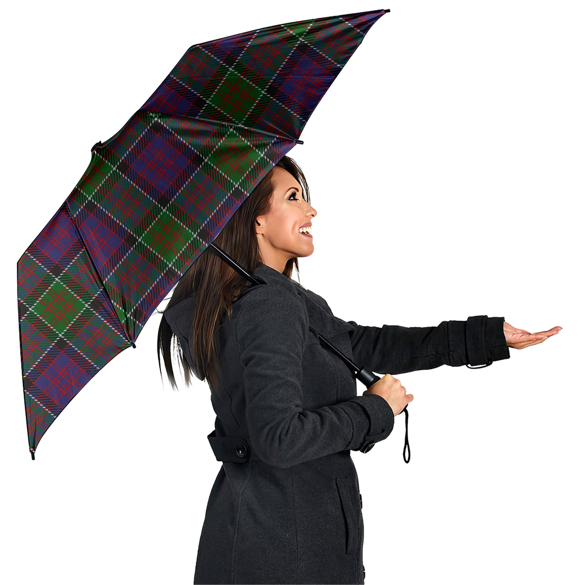 MacDonald of Clan Ranald Modern Tartan Umbrella - Tartanvibesclothing