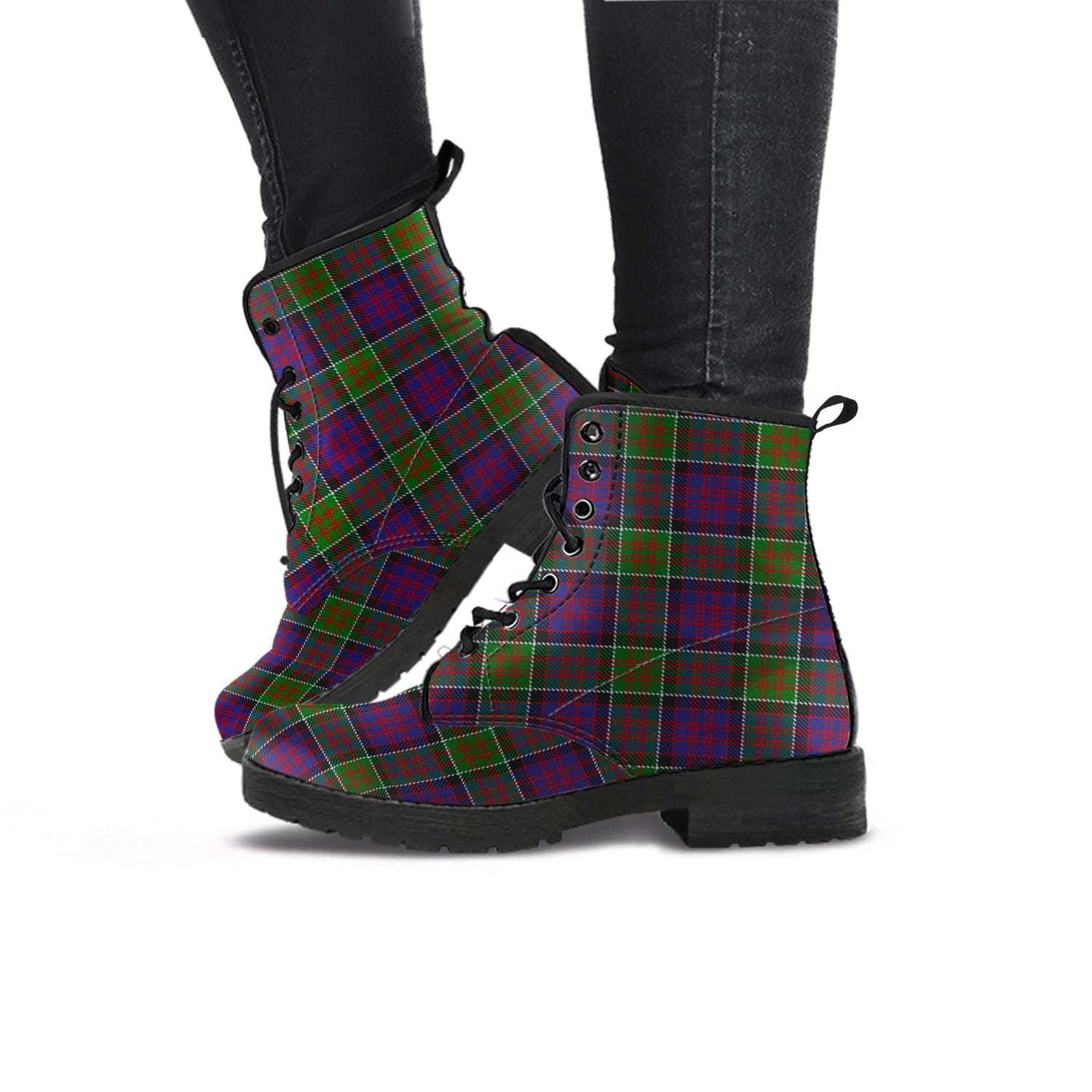 macdonald-of-clan-ranald-modern-tartan-leather-boots