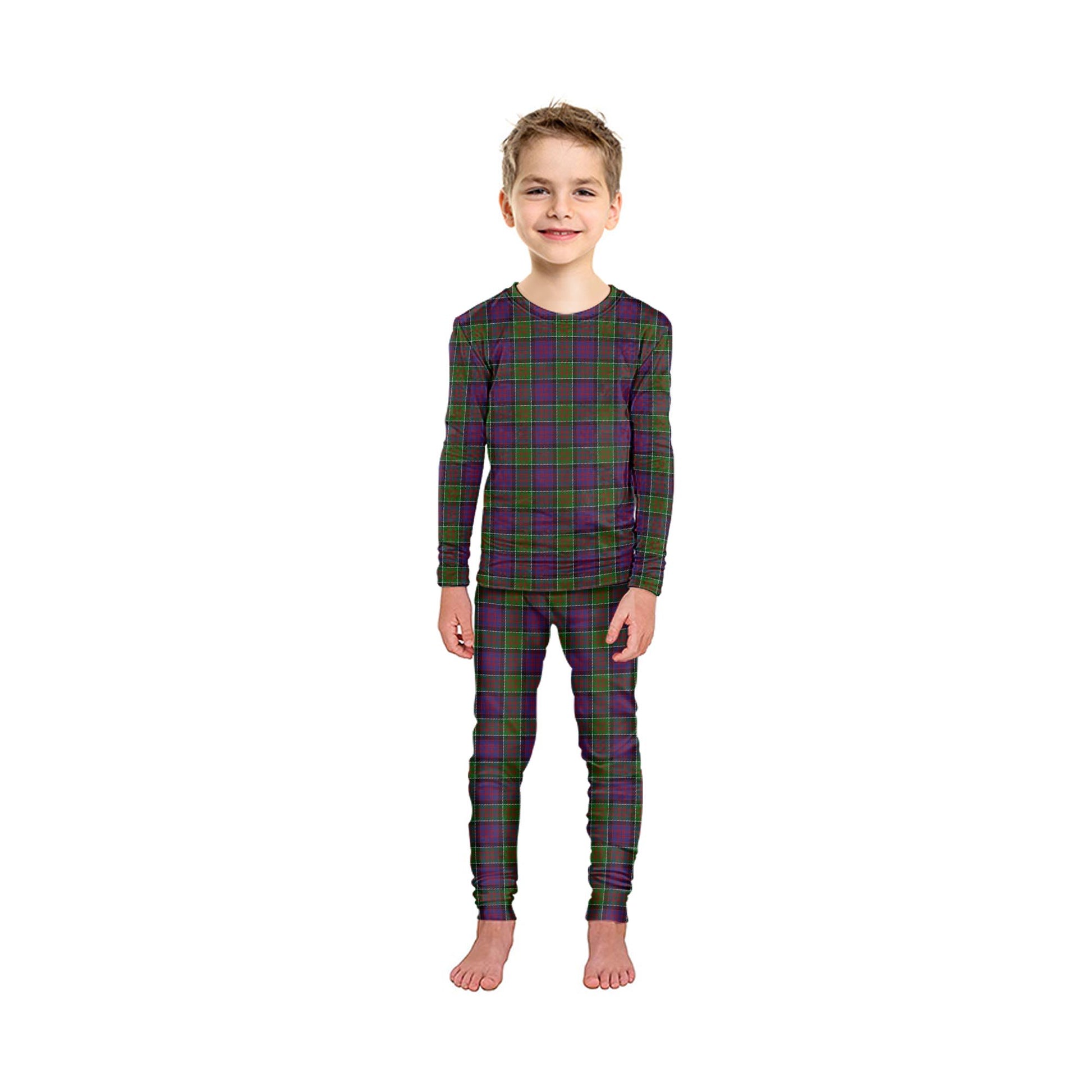 MacDonald of Clan Ranald Modern Tartan Pajamas Family Set - Tartan Vibes Clothing