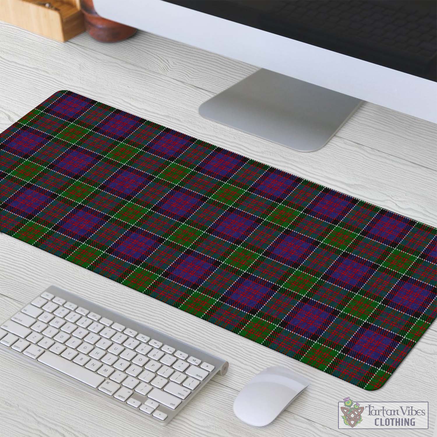 Tartan Vibes Clothing MacDonald of Clan Ranald Modern Tartan Mouse Pad