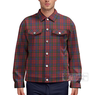 MacDonald of Glenaladale Tartan Unisex Lapel Cotton Jacket