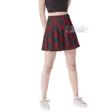 MacDonald (McDonald) of Glencoe Tartan Women's Plated Mini Skirt