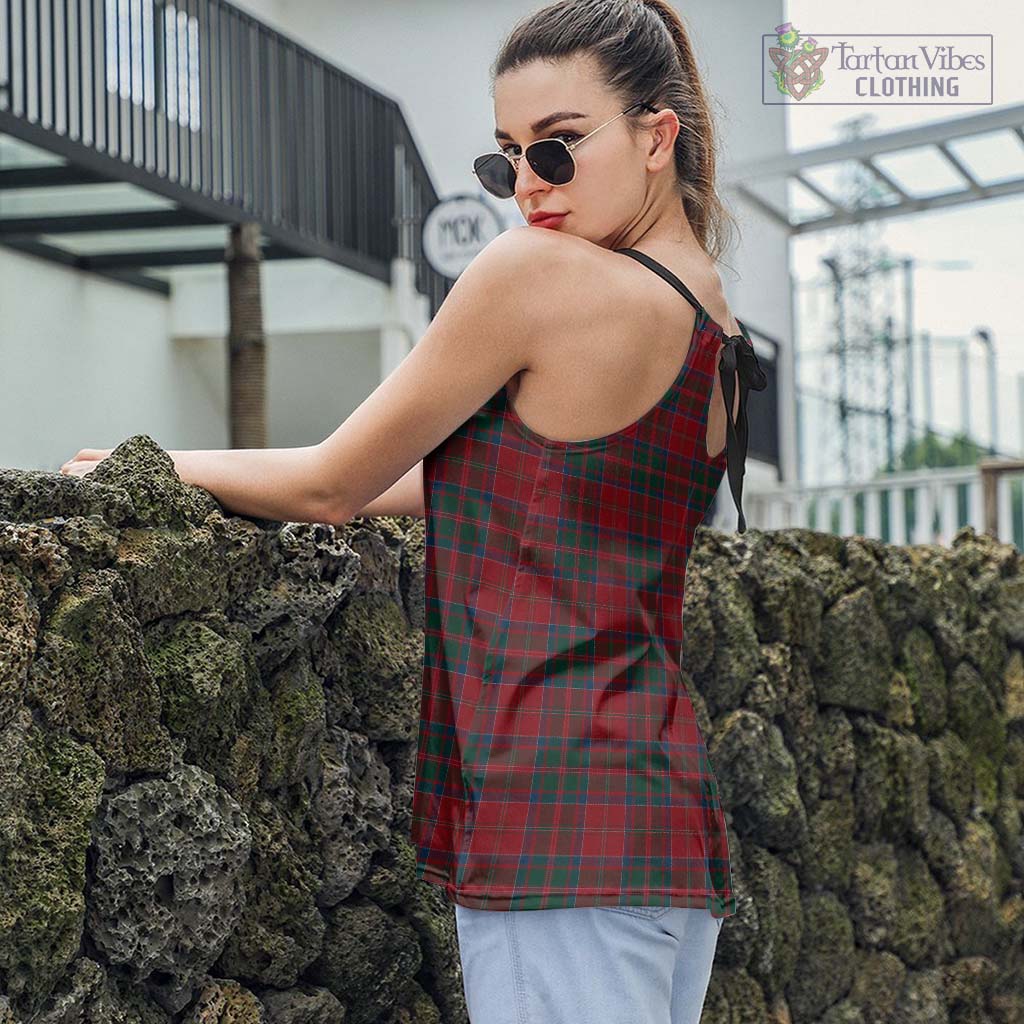 Tartan Vibes Clothing MacDonald of Glencoe Tartan Loose Halter Neck Camisole