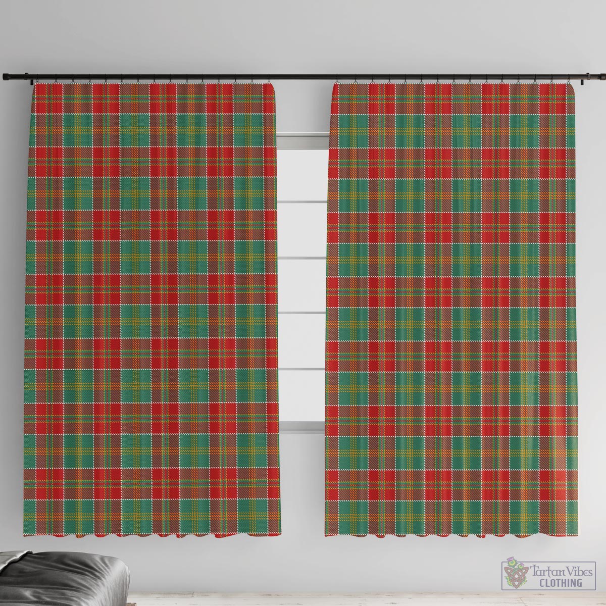 MacDonald of Kingsburgh Tartan Window Curtain