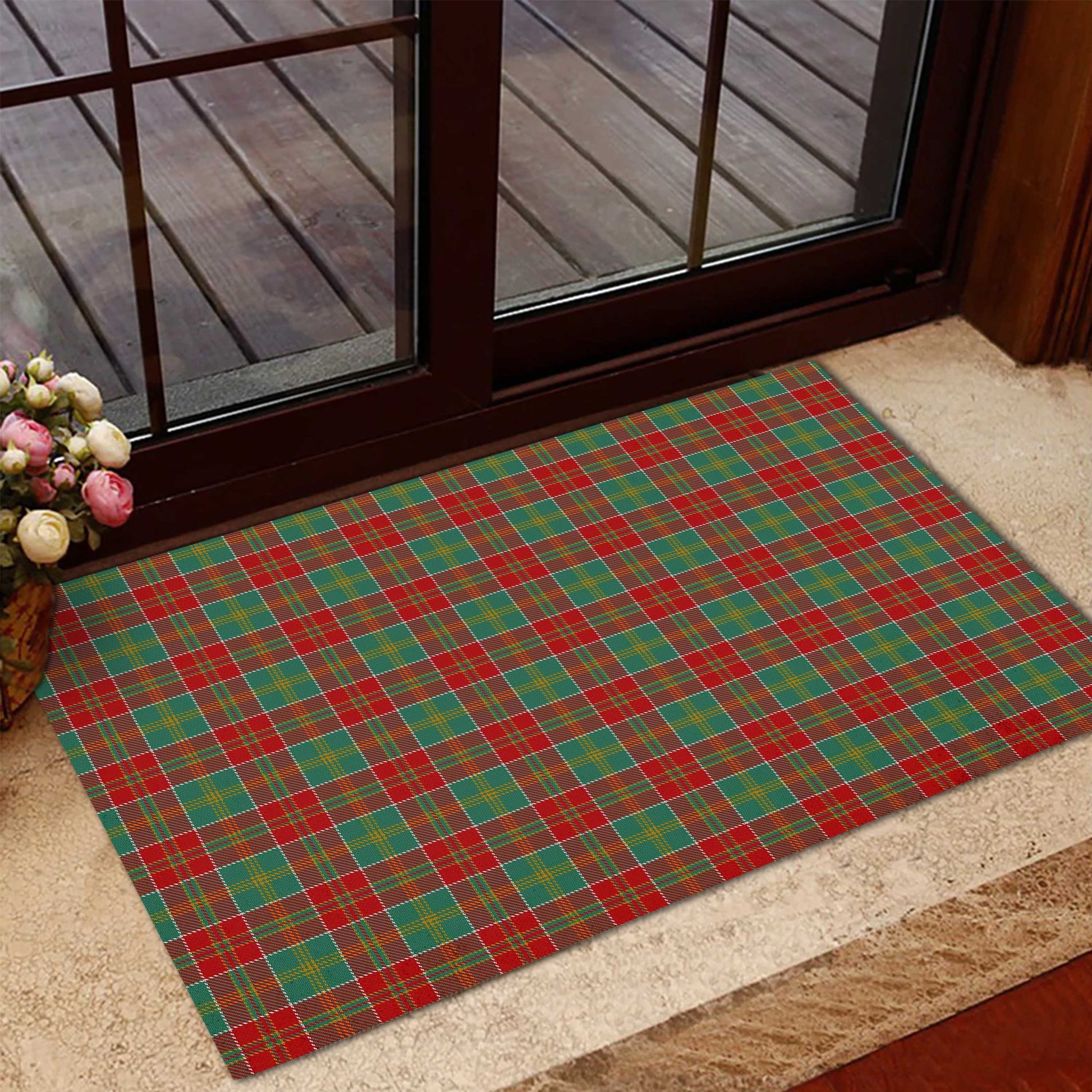 MacDonald of Kingsburgh Tartan Door Mat - Tartanvibesclothing