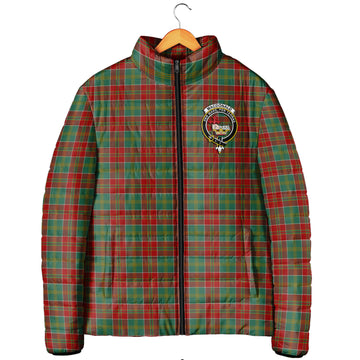 MacDonald of Kingsburgh Tartan Padded Jacket with Family Crest