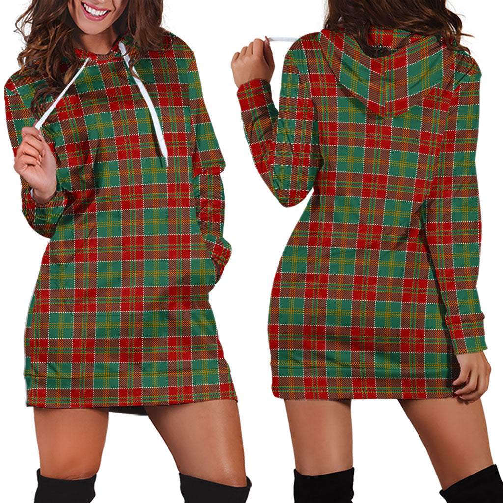 MacDonald of Kingsburgh Tartan Hoodie Dress - Tartan Vibes Clothing