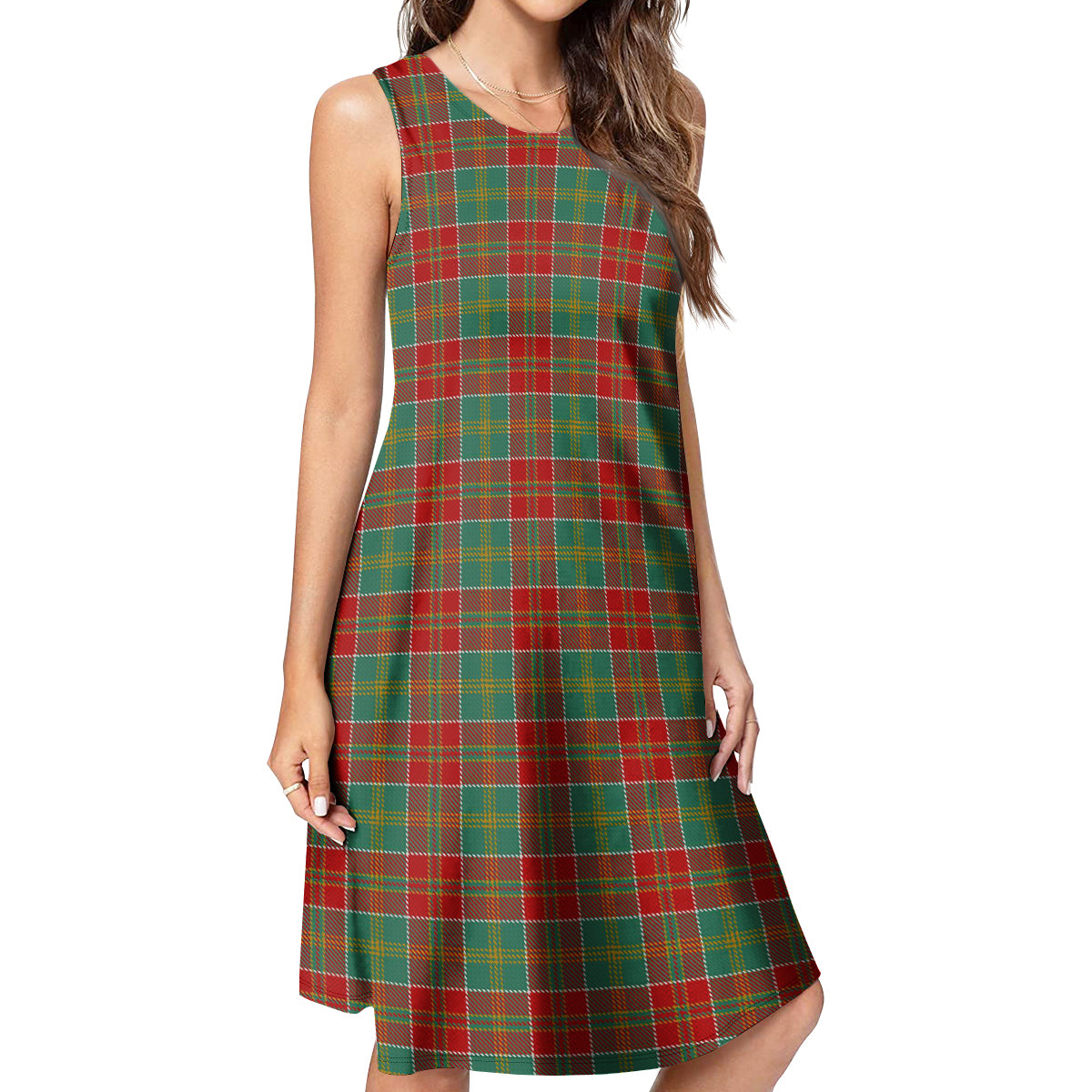 MacDonald of Kingsburgh Tartan Womens Casual Dresses - Tartanvibesclothing