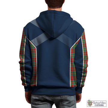 MacDonald of Kingsburgh Tartan Hoodie with Family Crest and Scottish Thistle Vibes Sport Style