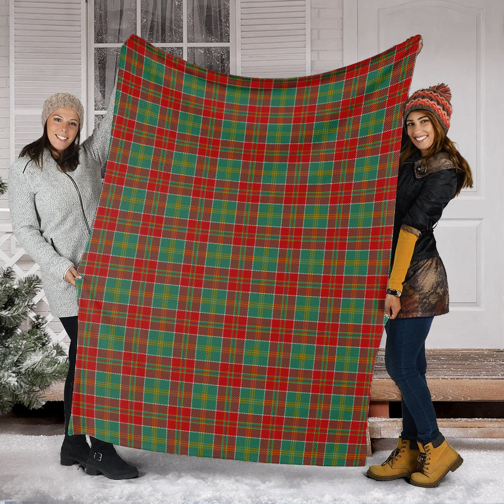 MacDonald of Kingsburgh Tartan Blanket - Tartan Vibes Clothing