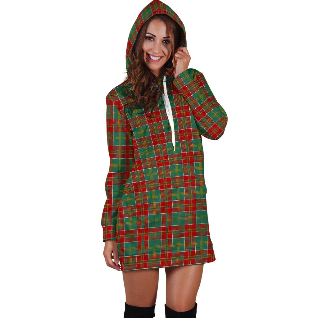 MacDonald of Kingsburgh Tartan Hoodie Dress - Tartan Vibes Clothing