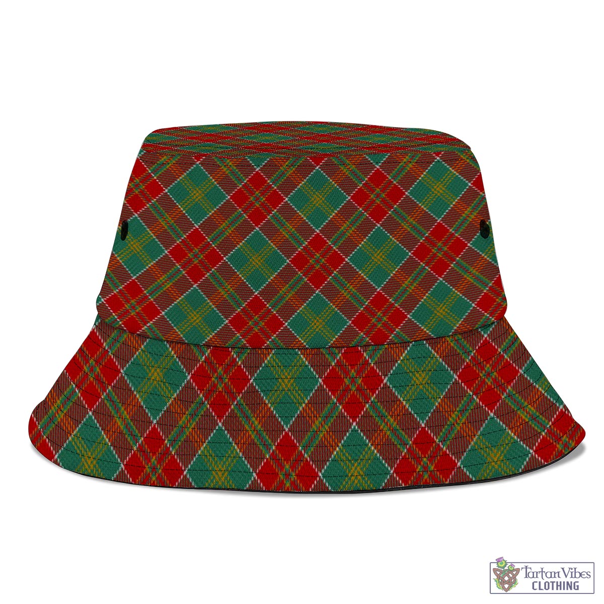 Tartan Vibes Clothing MacDonald of Kingsburgh Tartan Bucket Hat