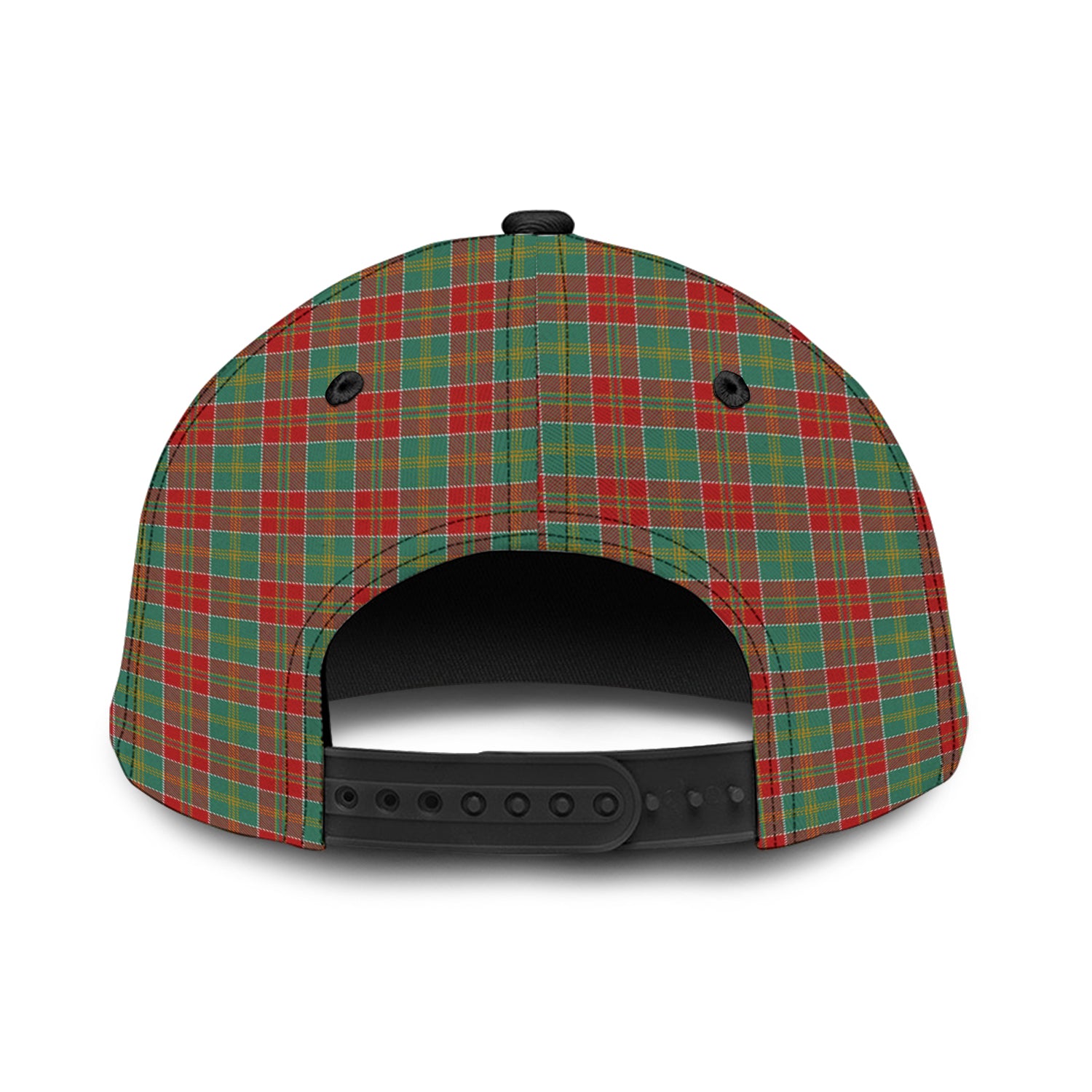 MacDonald of Kingsburgh Tartan Classic Cap with Family Crest - Tartan Vibes Clothing